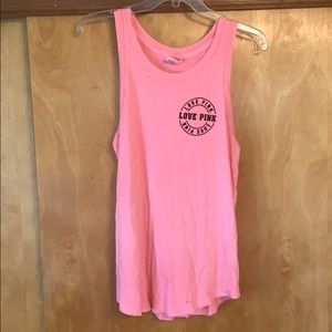 PINK Tank top